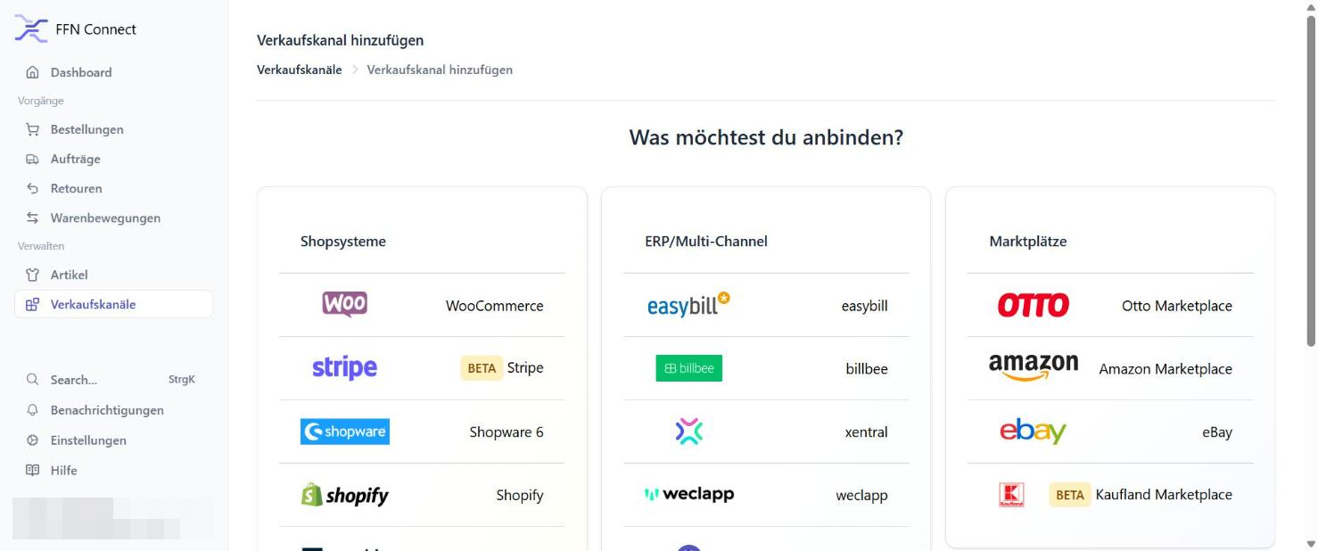 Integration catalog with Amazon Marketplace